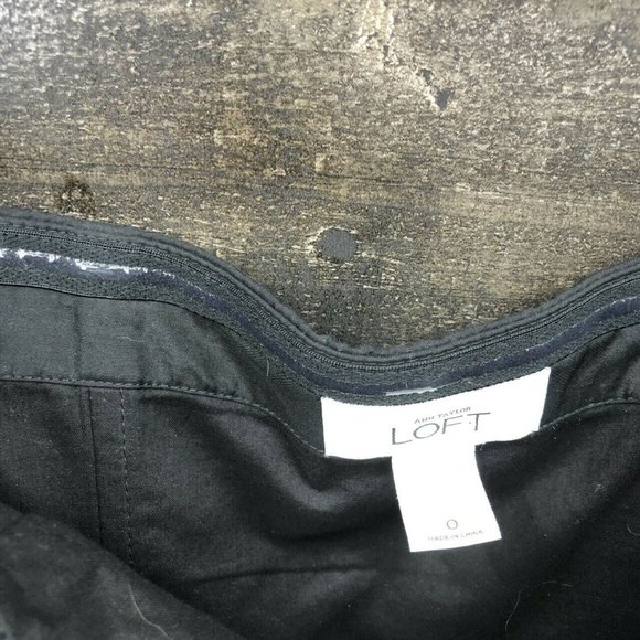 Ann Taylor Loft Strapless Little Black Dress Sz 0 - Picture 4 of 8